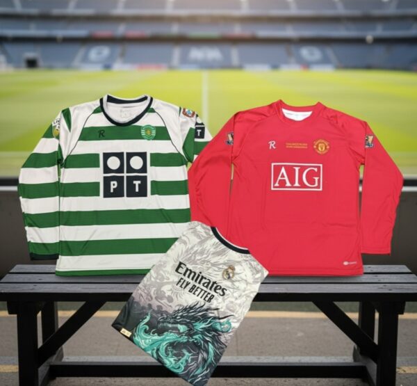 تيشرت مدريد الدراجون ومانشستر ولشبونة رونالدو